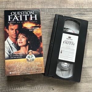 Question of Faith  VHS Movie Vintage 90’s ~ Bundle~ 2 For $20 Listing